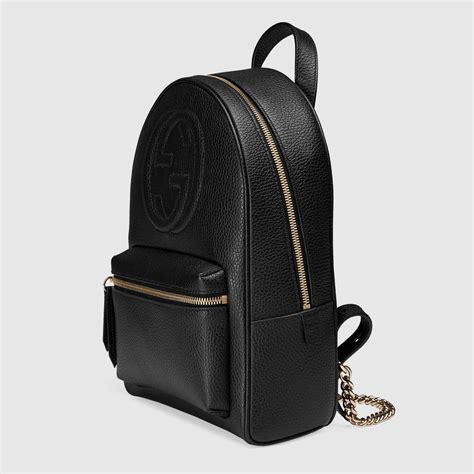 gucci soho black backpack